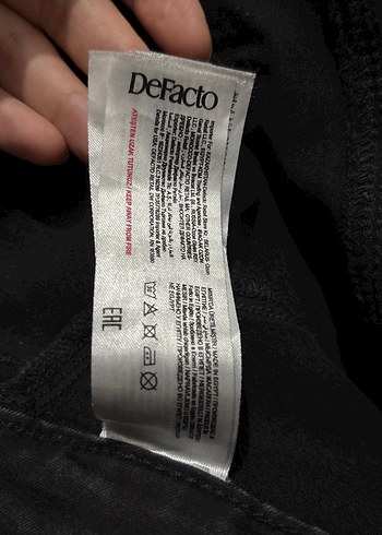 Yüksek bel uzun boy jean pantolon - Görsel 3