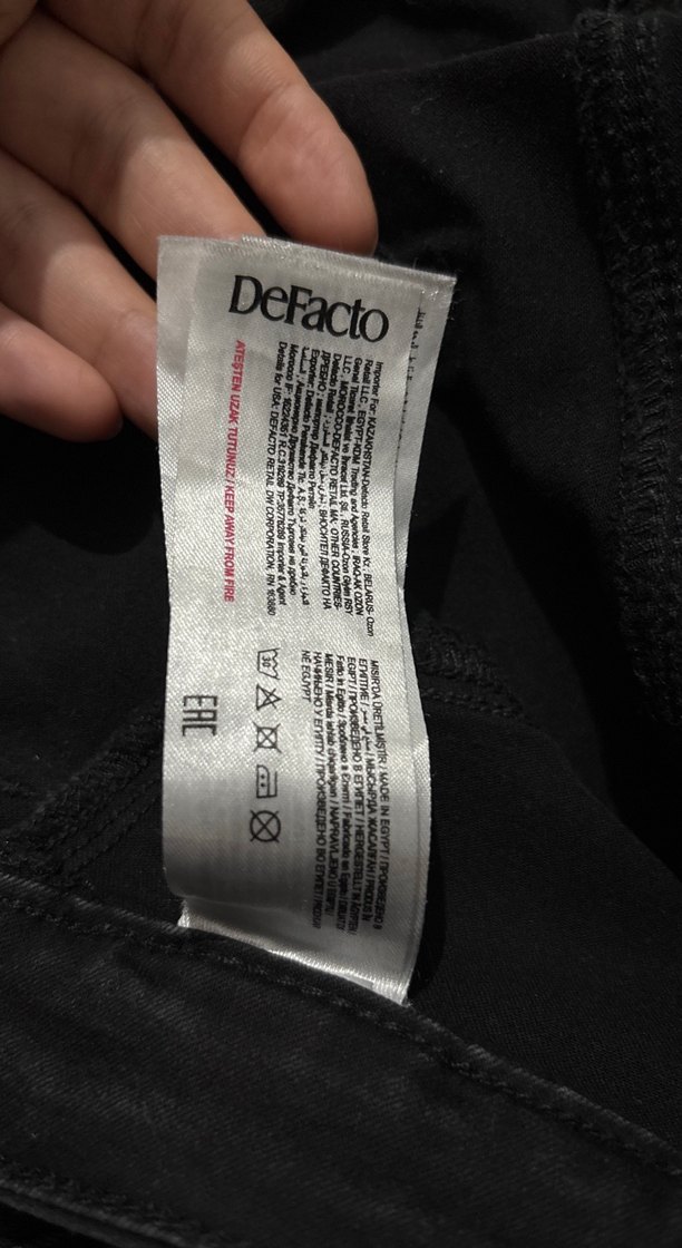 Yüksek bel uzun boy jean pantolon - Görsel 3