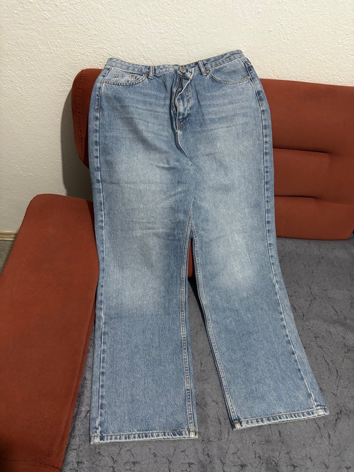 Trendyol Kadın Mavi Denim Jean 42 beden - Görsel 3