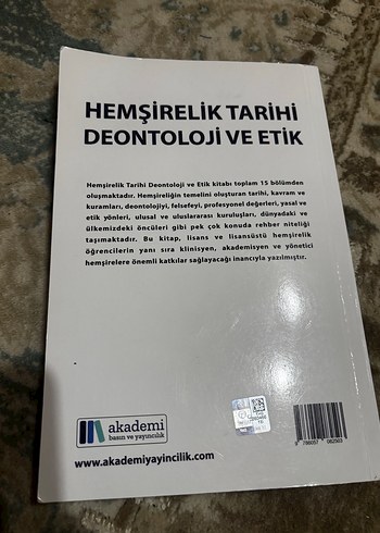 Hemşirelik Tarihi, Deontoloji ve Etik Kitabı - Görsel 3