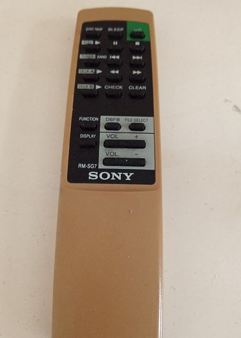 Her marka ANFİ müzik seti Kumanda - Görsel 2