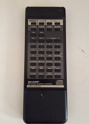 Her marka ANFİ müzik seti Kumanda - Görsel 14