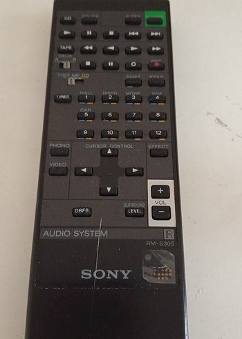 Her marka ANFİ müzik seti Kumanda - Görsel 11