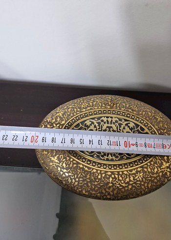 Altın Renkli Parlak Pudra Kutusu - Görsel 7