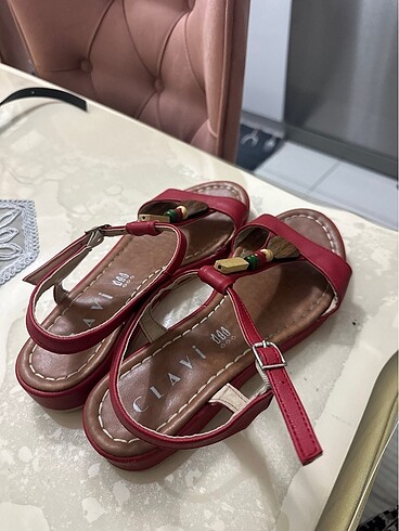 Diğer Kadın deri sandalet