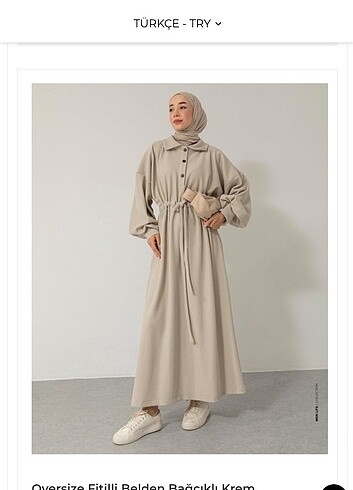 Meri store fitilli belden bağcıklı elbise