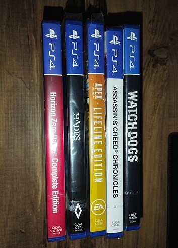 PlayStation 4 5 oyun ps