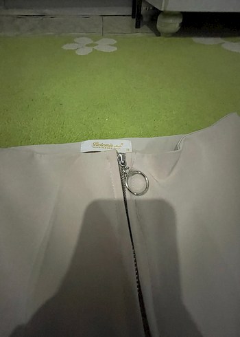 Diğer Bej Midi Kadın Kumaş Pantolon