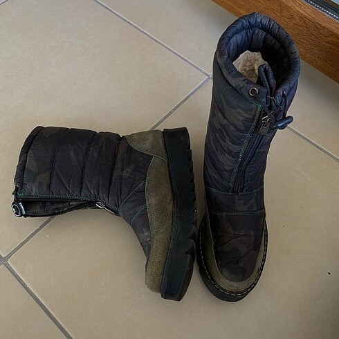 36 Beden İçi yün kar ayakkabısı waterproof