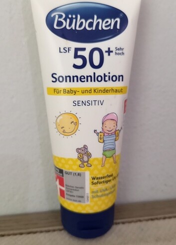 Bübchen Güneş Kremi+50 Faktör 100 ml.