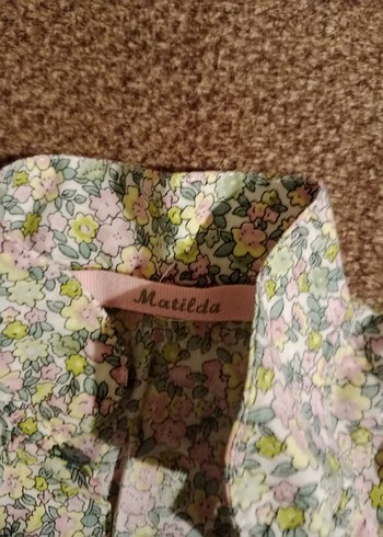 Kız Çocuk Bej Bohem Uzun Kollu Gömlek - Görsel 2