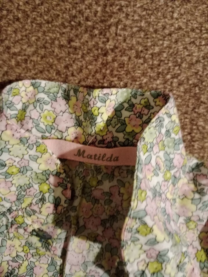 Kız Çocuk Bej Bohem Uzun Kollu Gömlek - Görsel 2