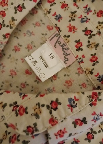 Kız Çocuk Bohem Düğmeli Kolsuz Gömlek - Görsel 2