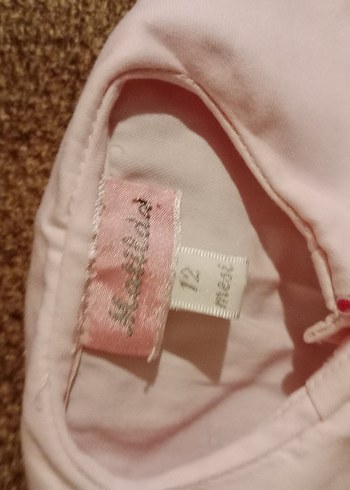 Kız Çocuk Pembe Kısa Kollu Nakışlı Gömlek - Görsel 2