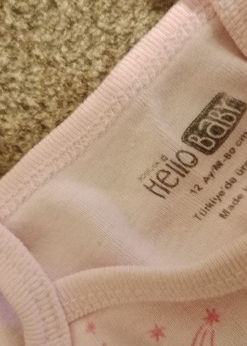 Pembe Askılı Bebek Çıtçıtlı Body - Görsel 2