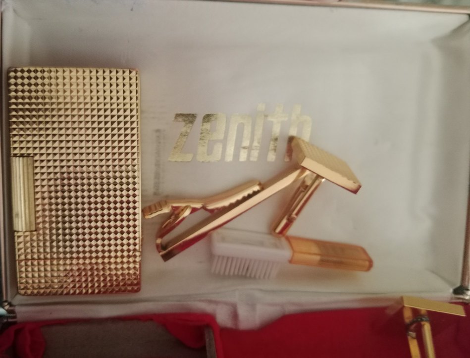 puro çakmağı altın kaplama zenith marka - Görsel 2