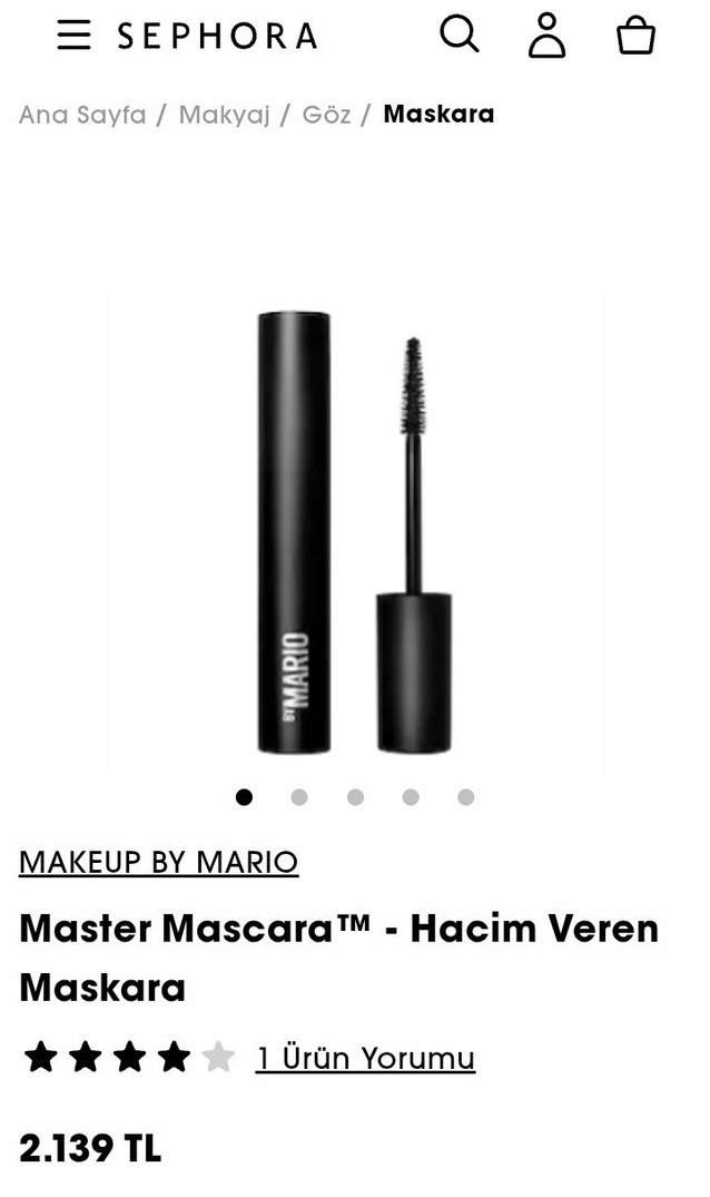 BYMARIO Siyah Maskara - Görsel 5