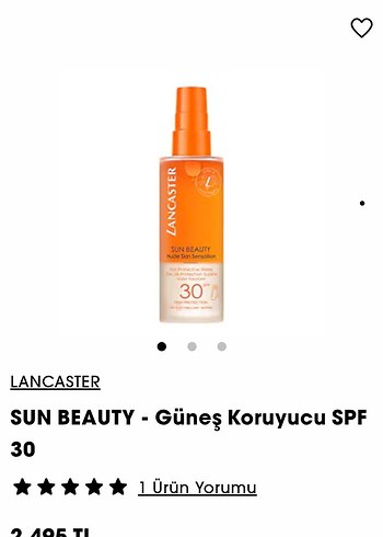 Lancaster SPF 30 Güneş Kremi - Görsel 5