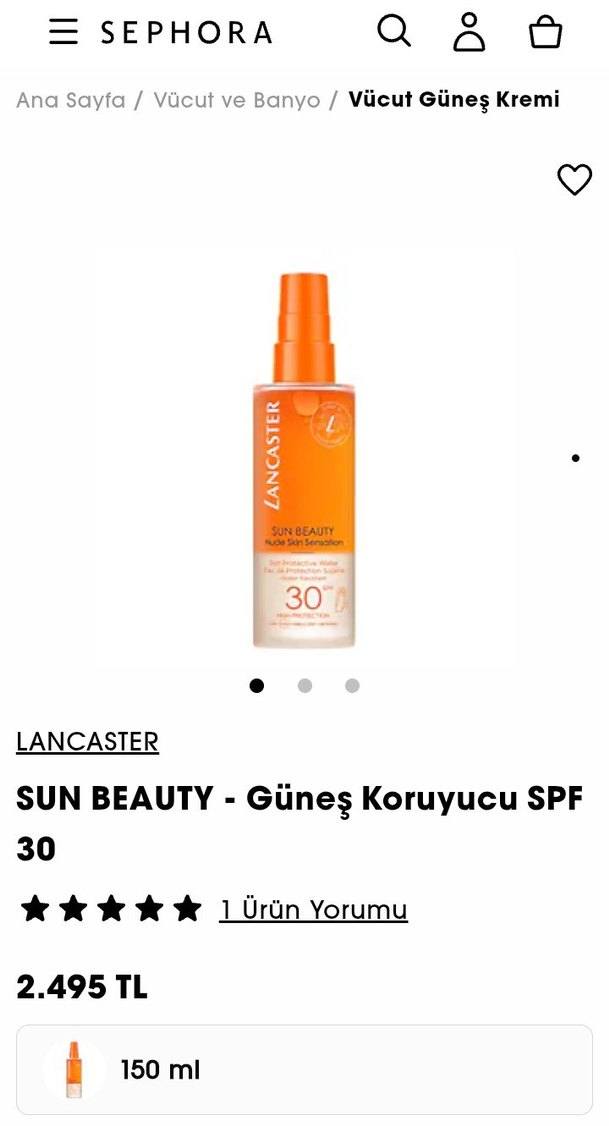 Lancaster SPF 30 Güneş Kremi - Görsel 5