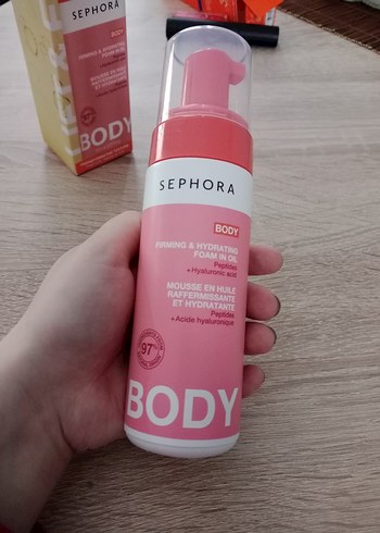 Sephora Vücut Sıkılaştırıcı ve Nemlendirici Köpük - Görsel 2