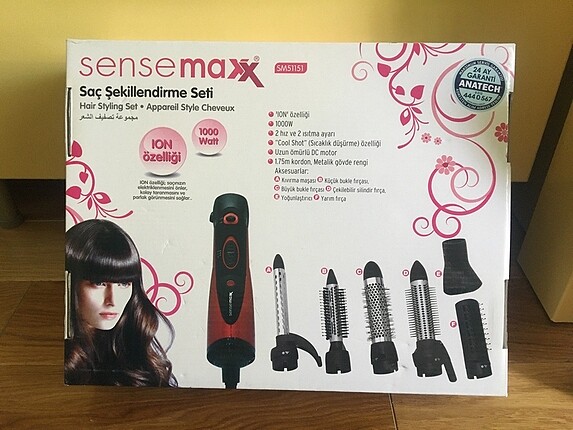 Sensemaxx Sm51151 Saç Şekillendirme Seti Philips Saç Şekillendirici %20  İndirimli - Gardrops