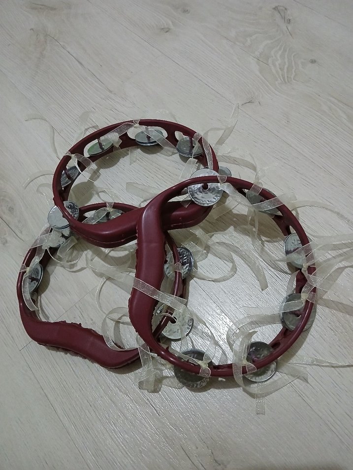 3lü kurdaleli tef - Görsel 2