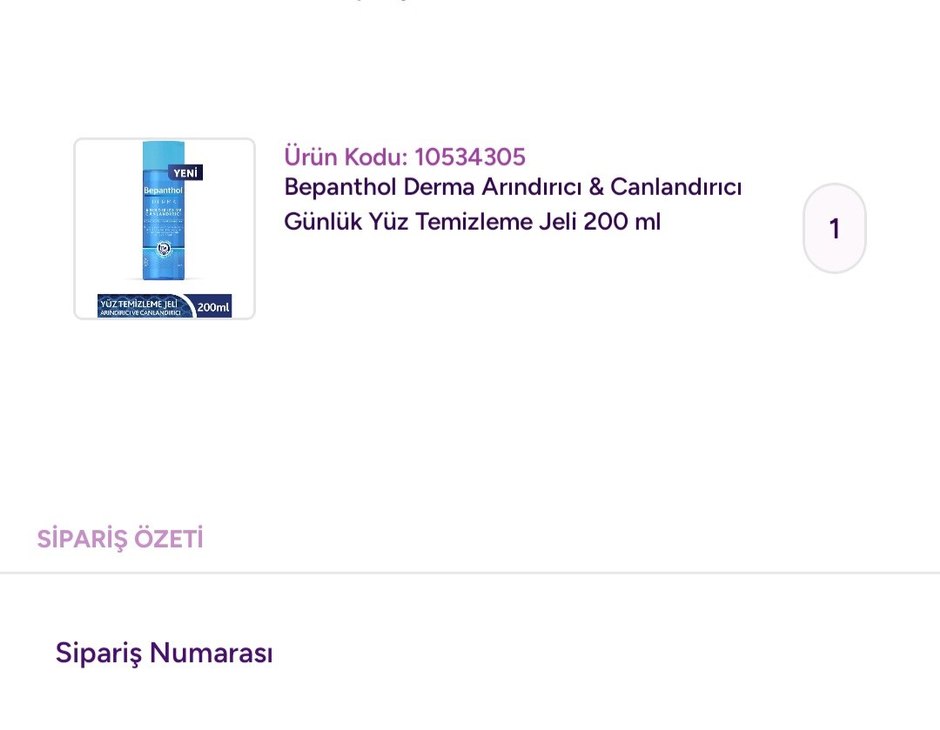 Bepanthol Derma Arındırıcı Yüz Temizleme Jeli - Görsel 2