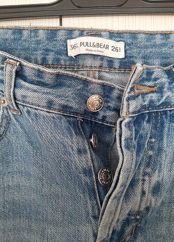 36 Beden mavi Renk PullandBear Jean