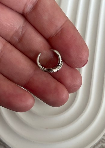 Parlak Taşlı Minimalist Kadın cuff - Görsel 2