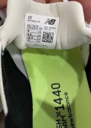 New Balance 1440V1 Koşu ve Yürüyüş Ayakkabısı - Görsel 7