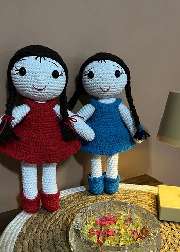 Renkli Örgü Bebekler - Görsel 7