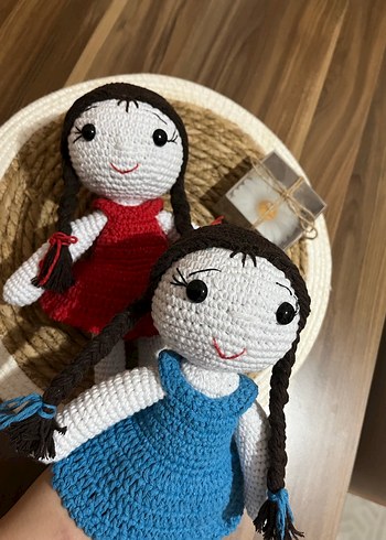 Renkli Örgü Bebekler - Görsel 6