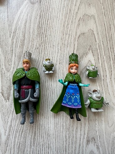 Disney Frozen Bebekleri (Anna ve Kristoff)