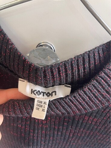 xl Beden Simli bluz