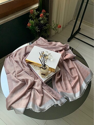 Bvlgari pamuk ipek şal