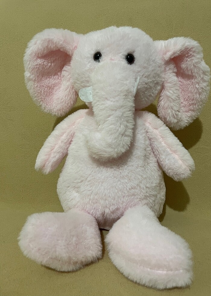 Oturan Pembe Fil - Görsel 2