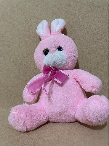 25 CM Pembe Tavşan - Görsel 2