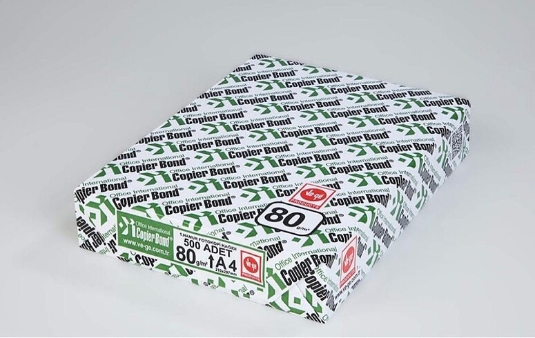 1 Paket A4 Kâğıdı