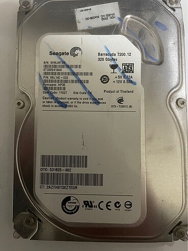 320 GB Sorunsuz Hard Disk - Görsel 2