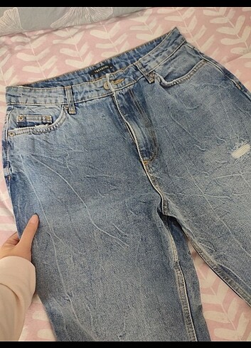 m Beden mavi Renk Trendyol marka jean