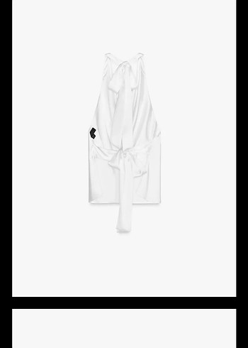 Zara zara saten yüzeyli halter top