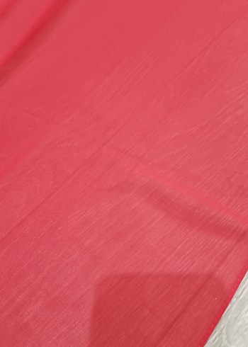 Kırmızı Kadın Şal - Görsel 2