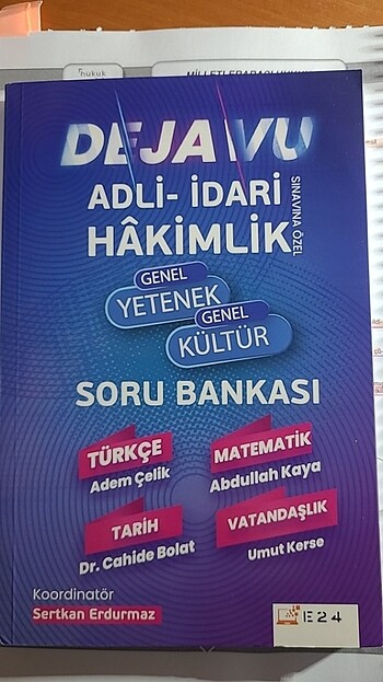Hakimlik sınavı genel yetenek genel kültür soru bankası