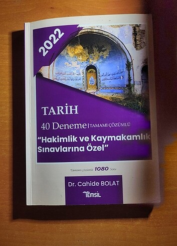 Hakimlik ve Kaymakamlık Sınavlarına özel Tarih denemesi