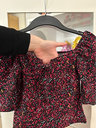 H&M H&M bluz çiçekli şık
