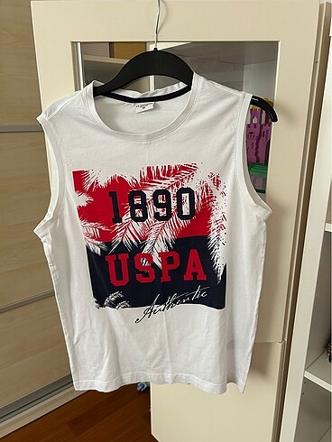 Uspa polo sıfır kol xs tişört