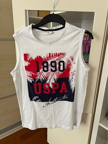 U.S Polo Assn. Uspa polo sıfır kol xs tişört