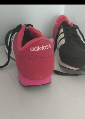 38 Beden pembe Renk Kadın Siyah-Pembe Spor Ayakkabı Velcro