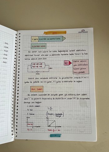 10. Sınıf Fizik Öğrencim Defteri Murat Yayınları