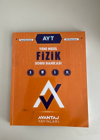 Avantaj Yayınları AYT Yeni Nesil Fizik Soru Bankası